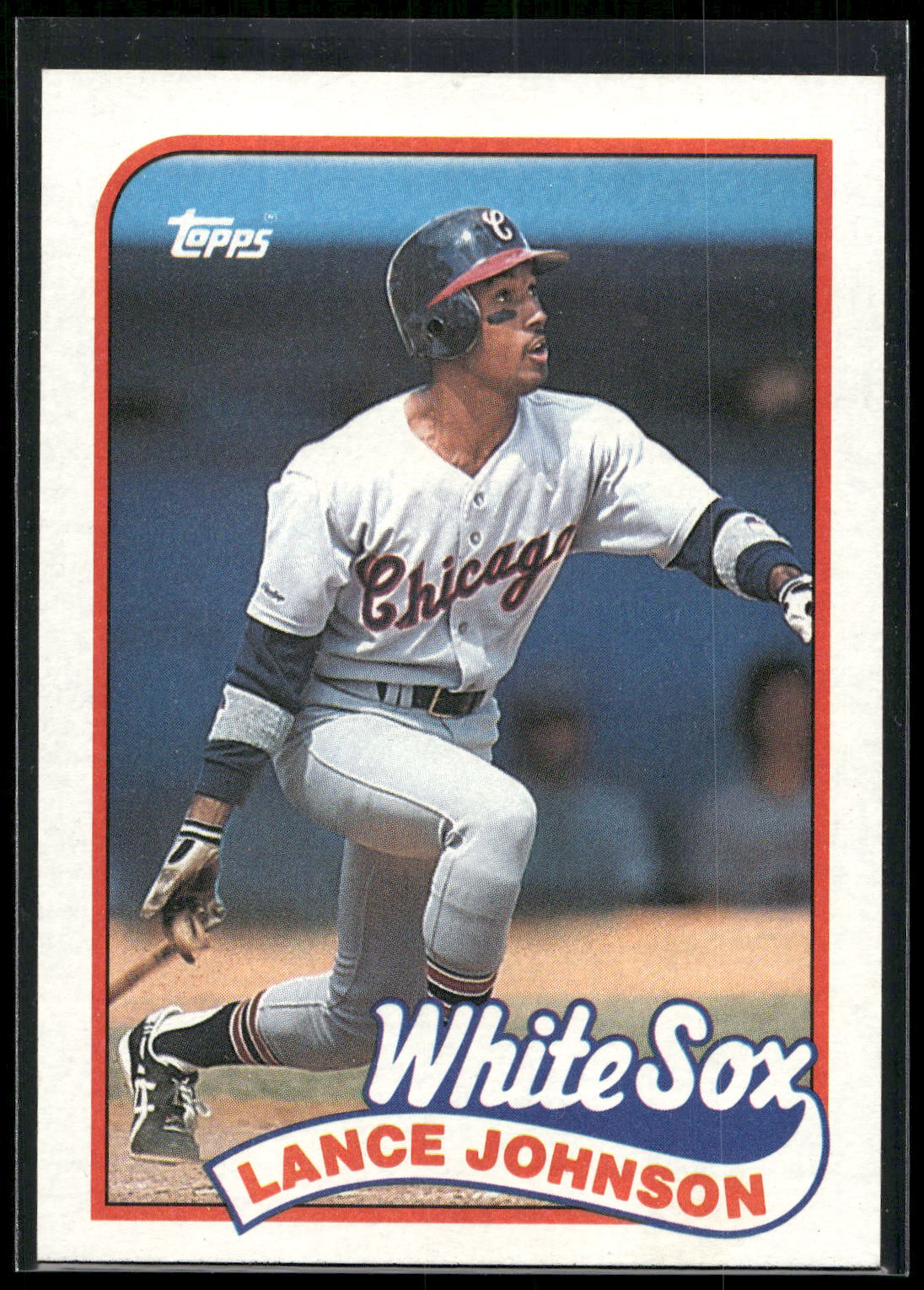1989 Topps #122 Lance Johnson