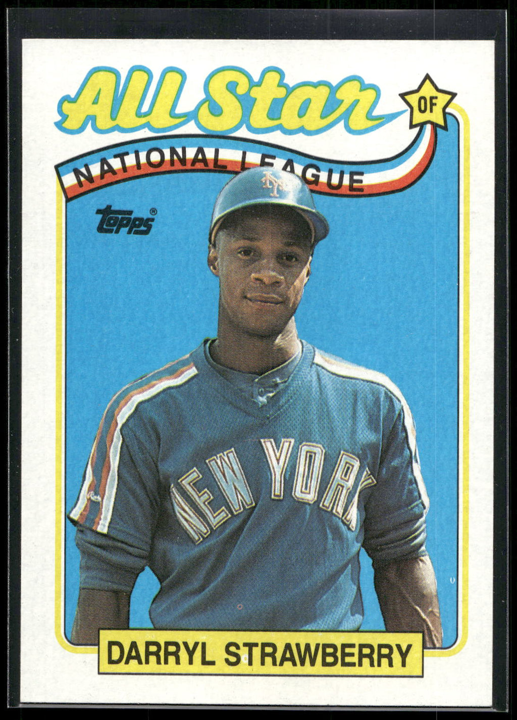 1989 Topps #390 Darryl Strawberry