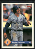 1993 Donruss #307 Gregg Jefferies
