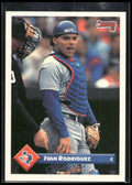 1993 Donruss #187 Ivan Rodriguez