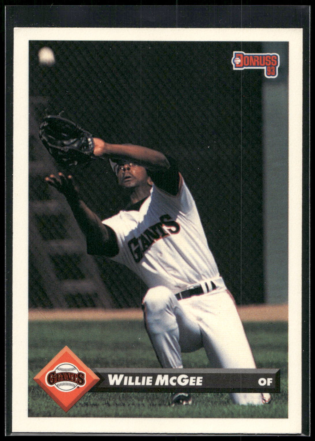 1993 Donruss #355 Willie McGee