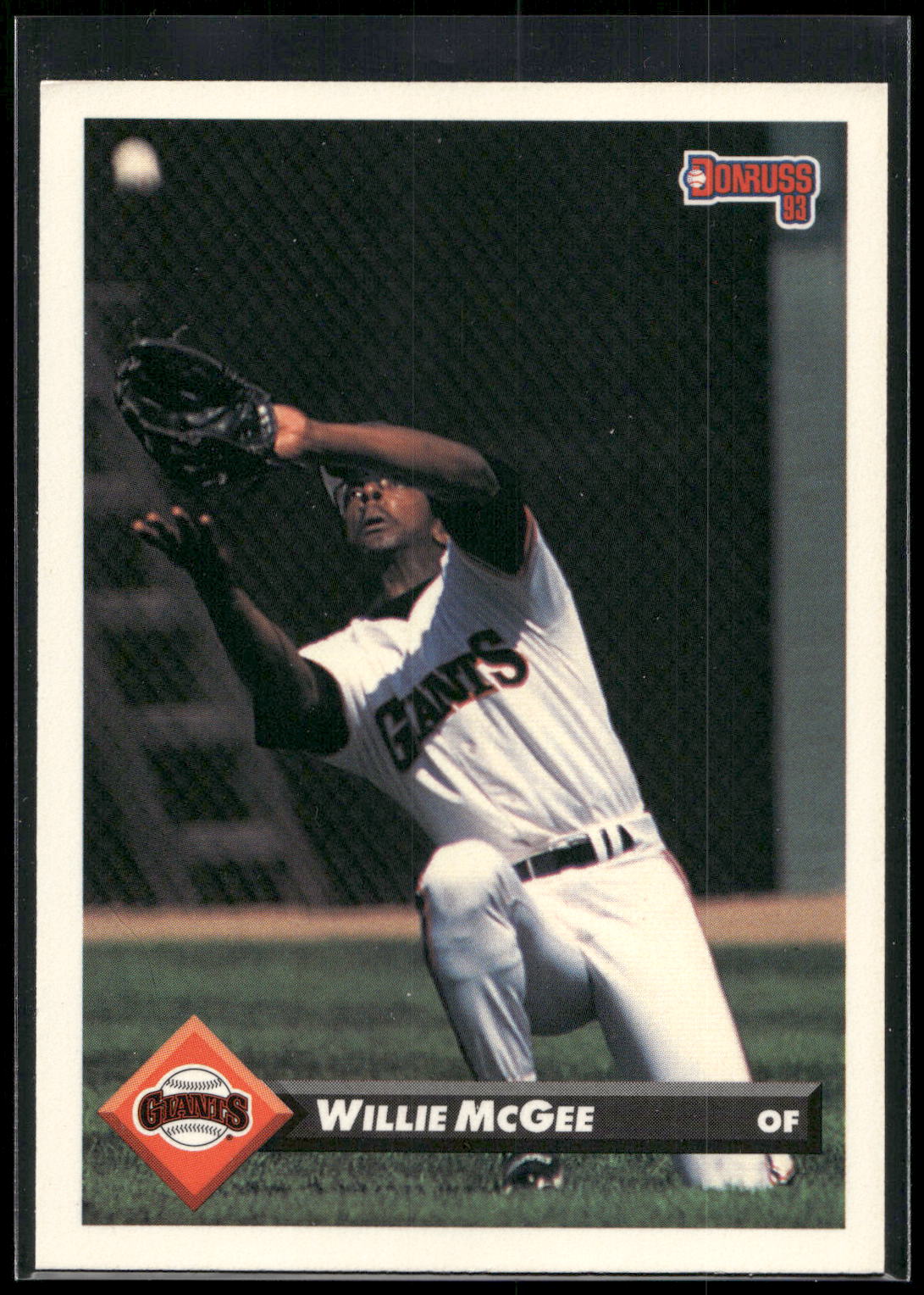 1993 Donruss #355 Willie McGee