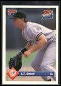 1993 Donruss #110 J.T. Snow
