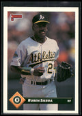 1993 Donruss #637 Ruben Sierra