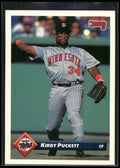 1993 Donruss #607 Kirby Puckett