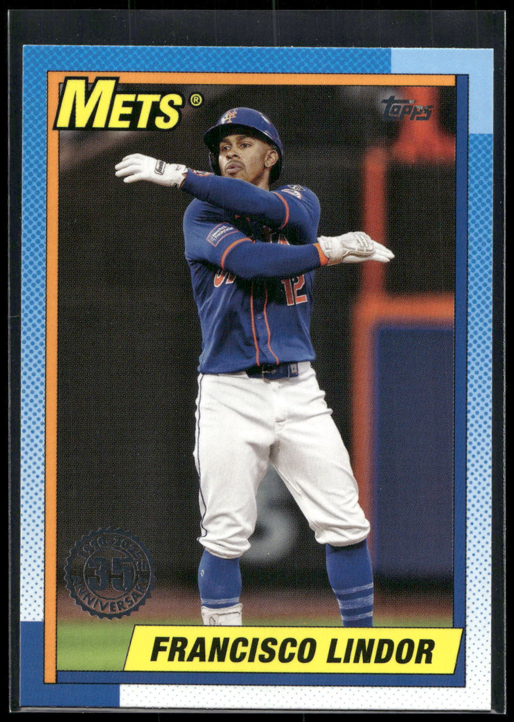 2025 Topps #T90-38 Francisco Lindor