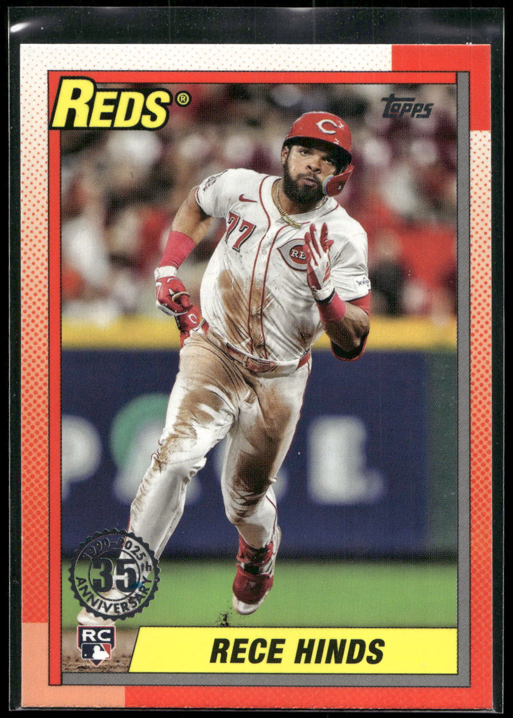 2025 Topps #T90-56 Rece Hinds 1990 Topps Baseball 35th Anniversary (Series One)