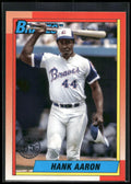 2025 Topps #T90-14 Hank Aaron 1990 Topps Baseball 35th Anniversary (Series One)