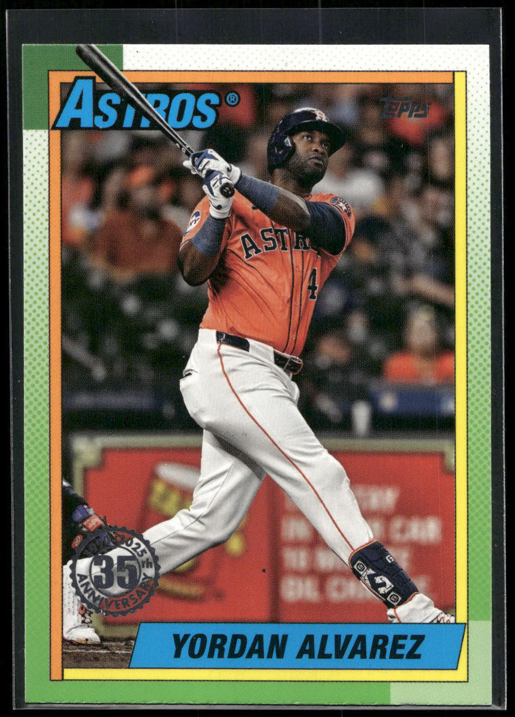 2025 Topps #T90-82 Yordan Alvarez