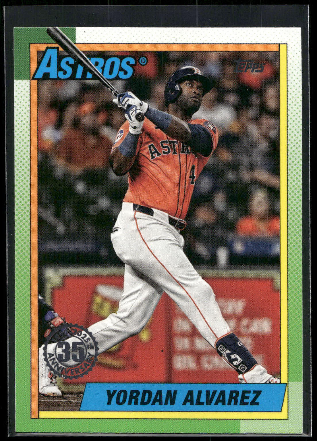 2025 Topps #T90-82 Yordan Alvarez