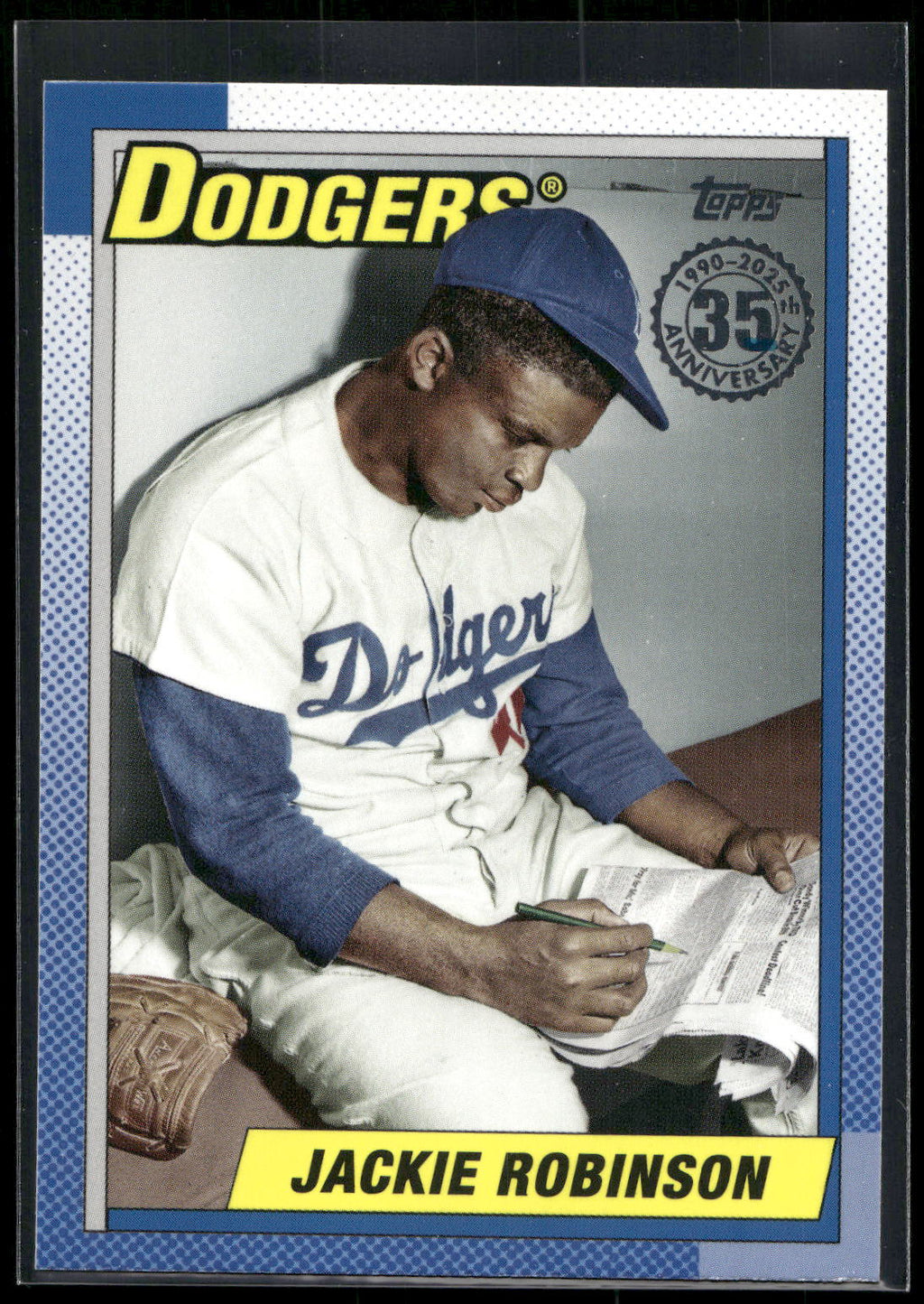 2025 Topps #T90-11 Jackie Robinson