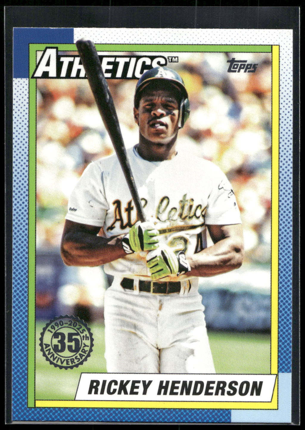2025 Topps #T90-46 Rickey Henderson
