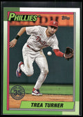 2025 Topps #T90-43 Trea Turner 1990 Topps Baseball 35th Anniversary (Series One)