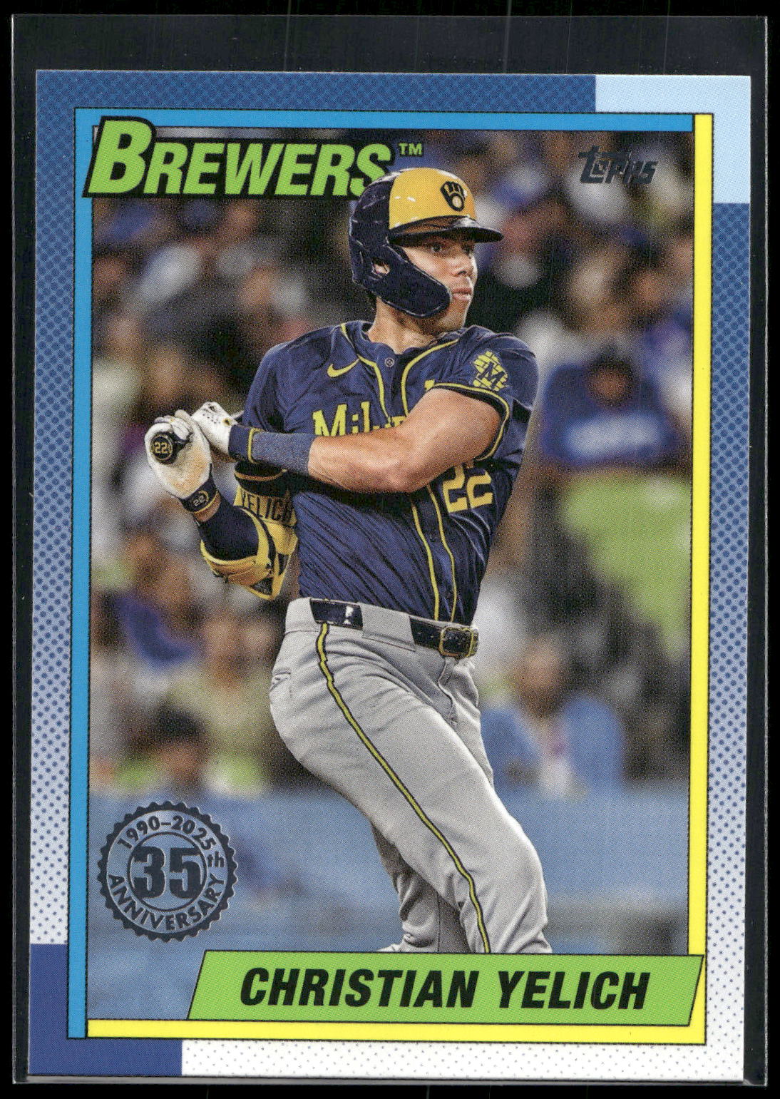 2025 Topps #T90-17 Christian Yelich