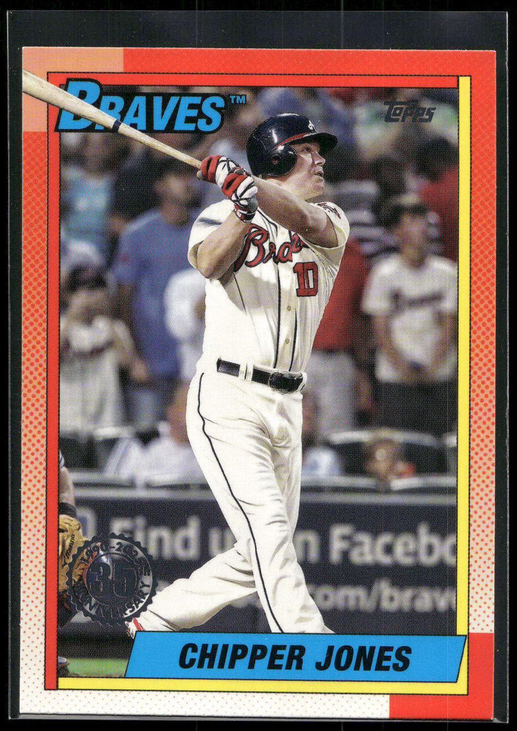 2025 Topps #T90-16 Chipper Jones