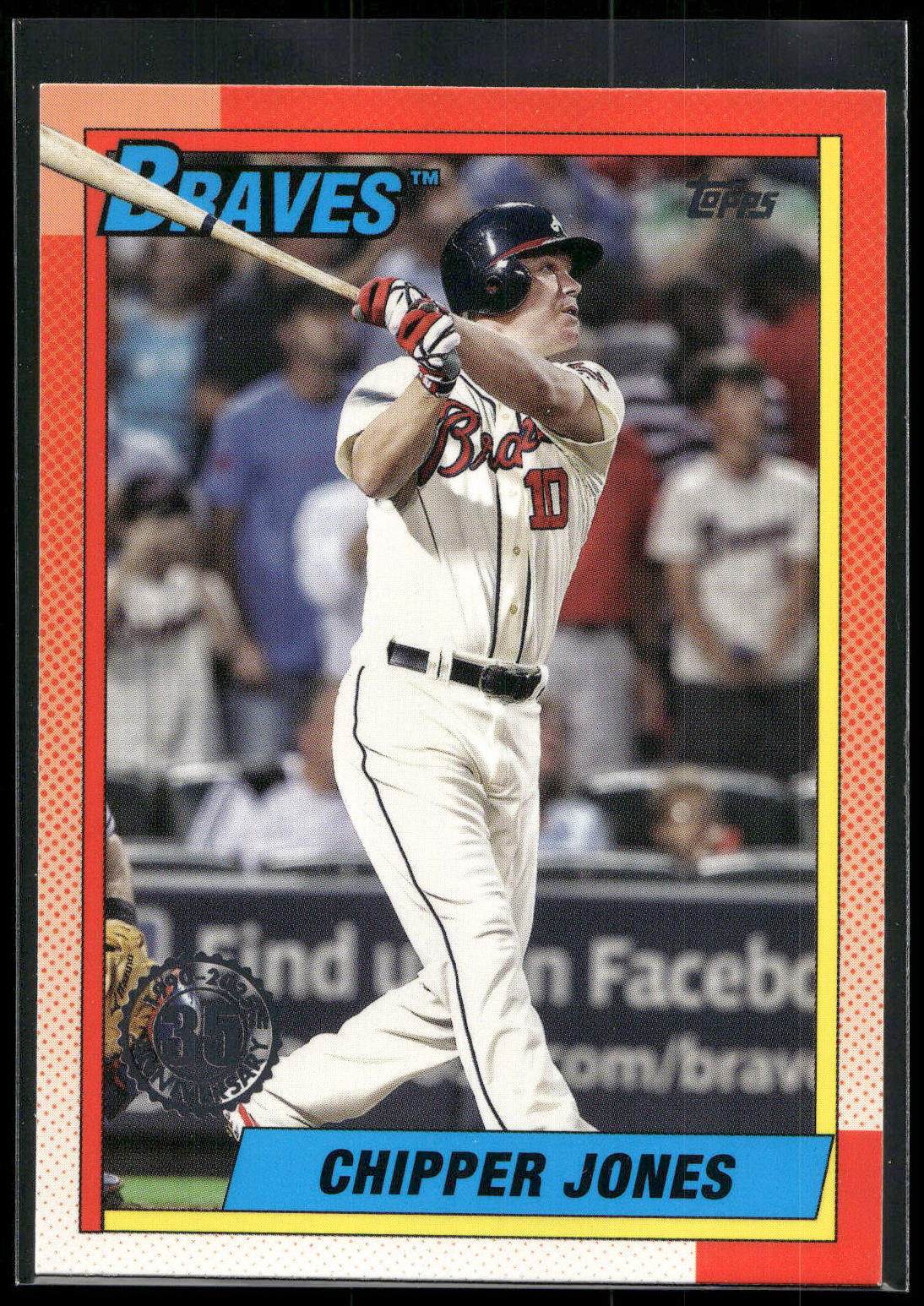 2025 Topps #T90-16 Chipper Jones