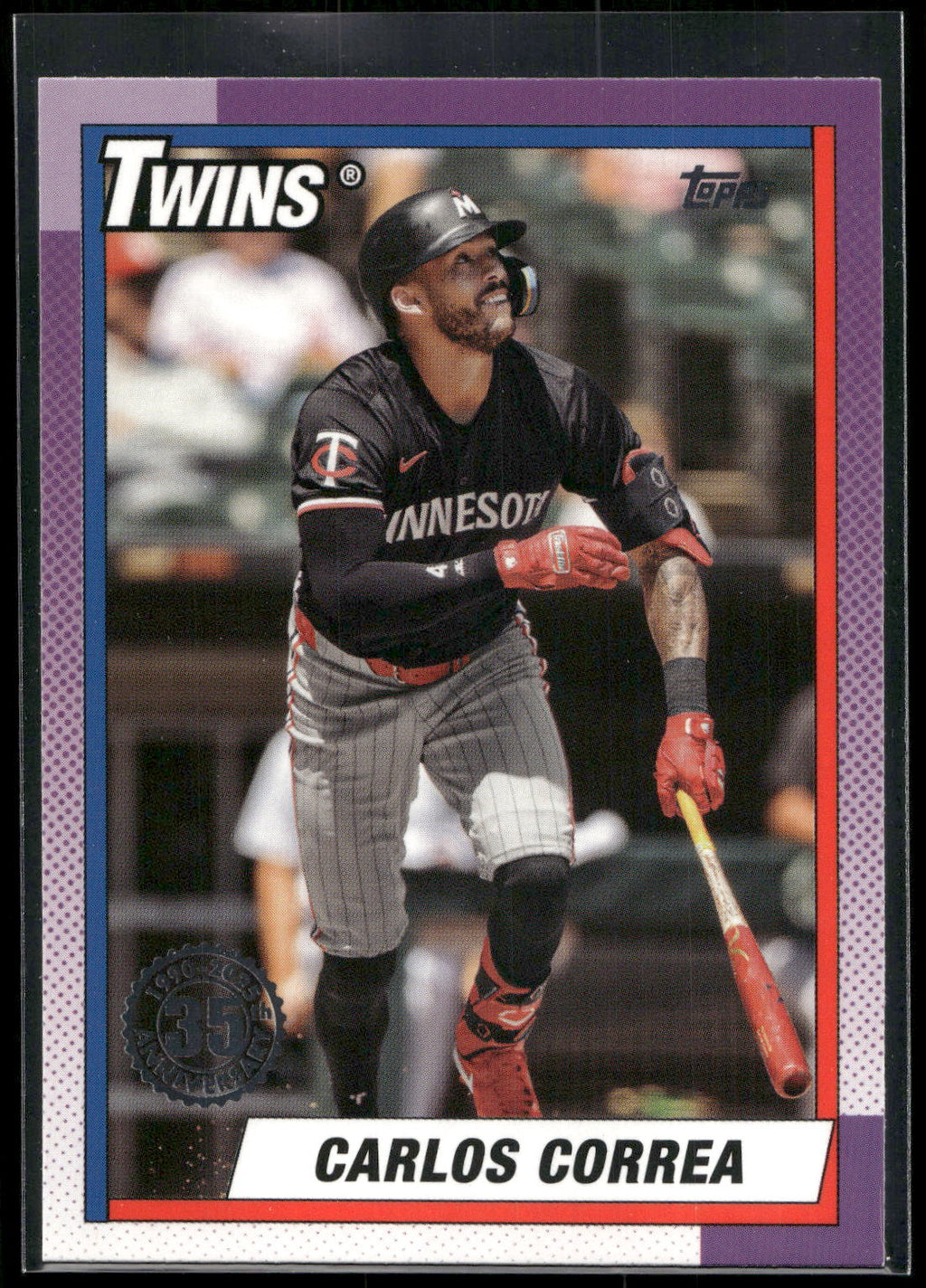 2025 Topps #T90-72 Carlos Correa