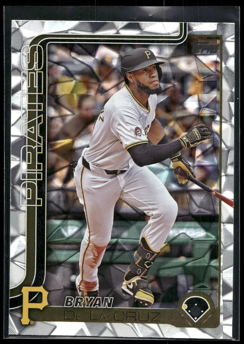 2025 Topps #333 Bryan De La Cruz Diamante Foil