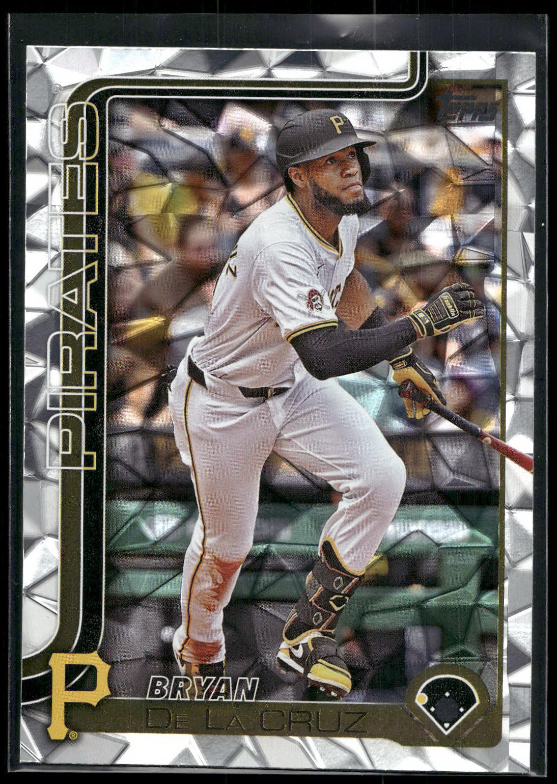 2025 Topps #333 Bryan De La Cruz Diamante Foil