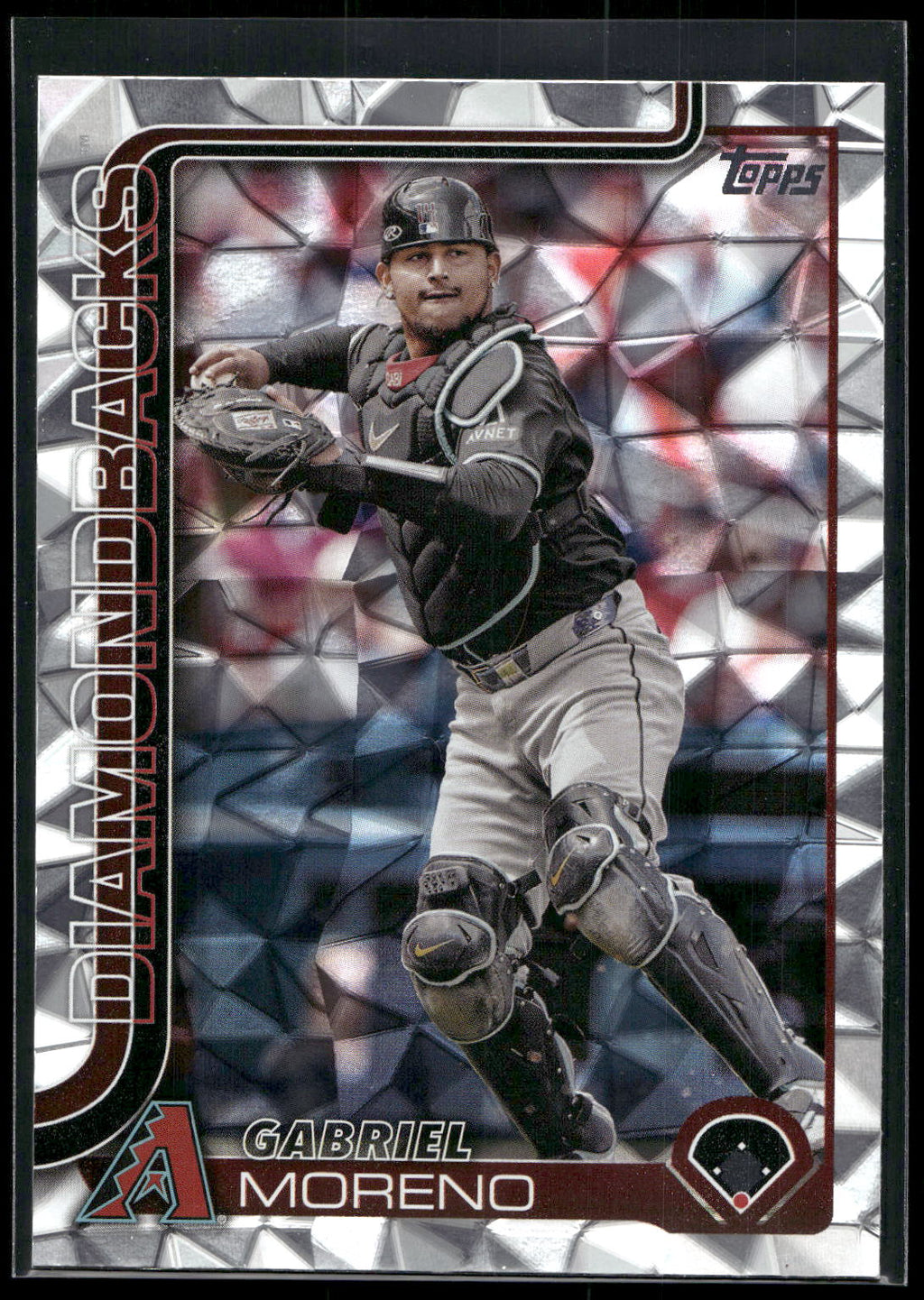 2025 Topps #235 Gabriel Moreno Diamante Foil