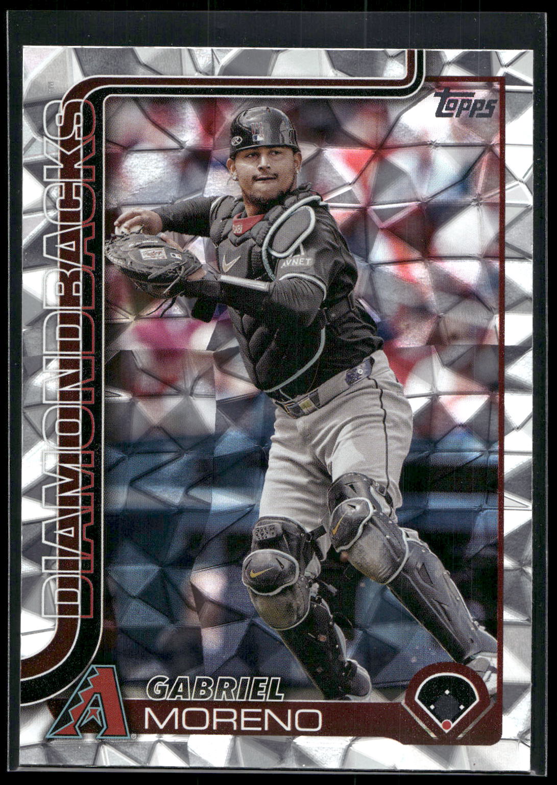 2025 Topps #235 Gabriel Moreno Diamante Foil