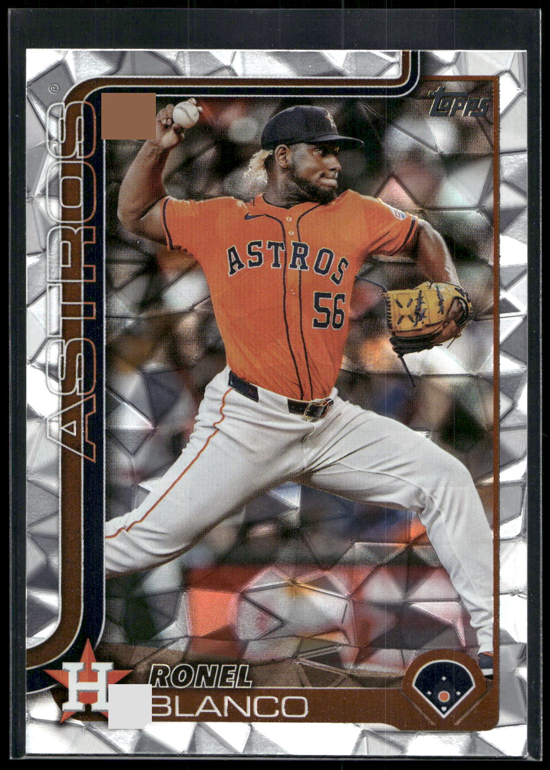 2025 Topps #341 Ronel Blanco Diamante Foil