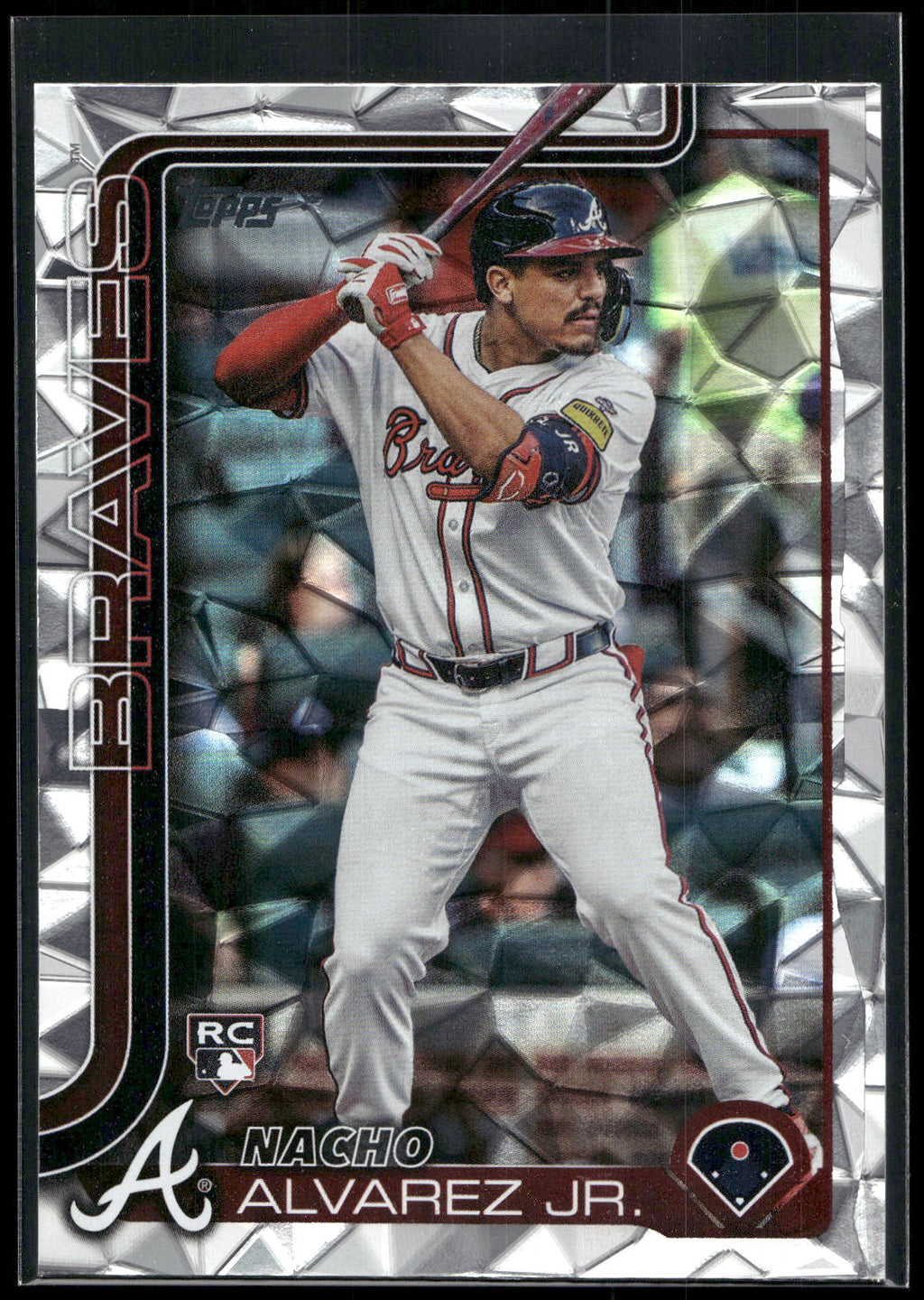 2025 Topps #223 Nacho Alvarez Jr. Diamante Foil