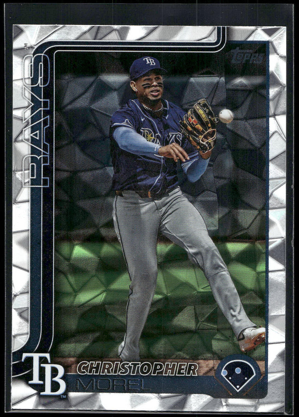 2025 Topps #236 Christopher Morel Diamante Foil