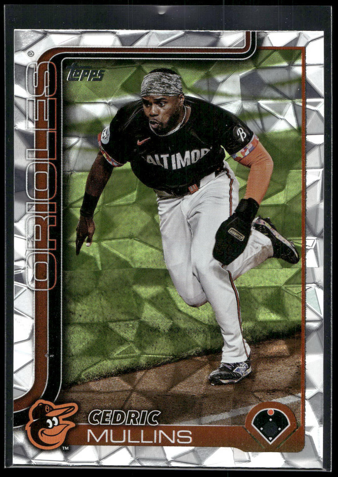 2025 Topps #69 Cedric Mullins Diamante Foil