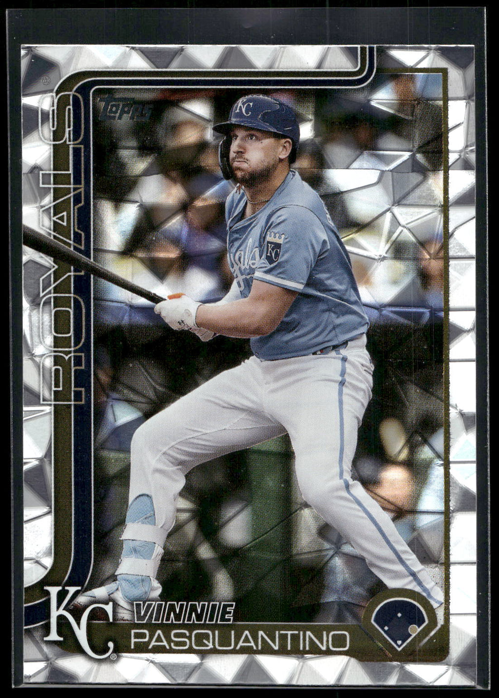2025 Topps #349 Vinnie Pasquantino Diamante Foil