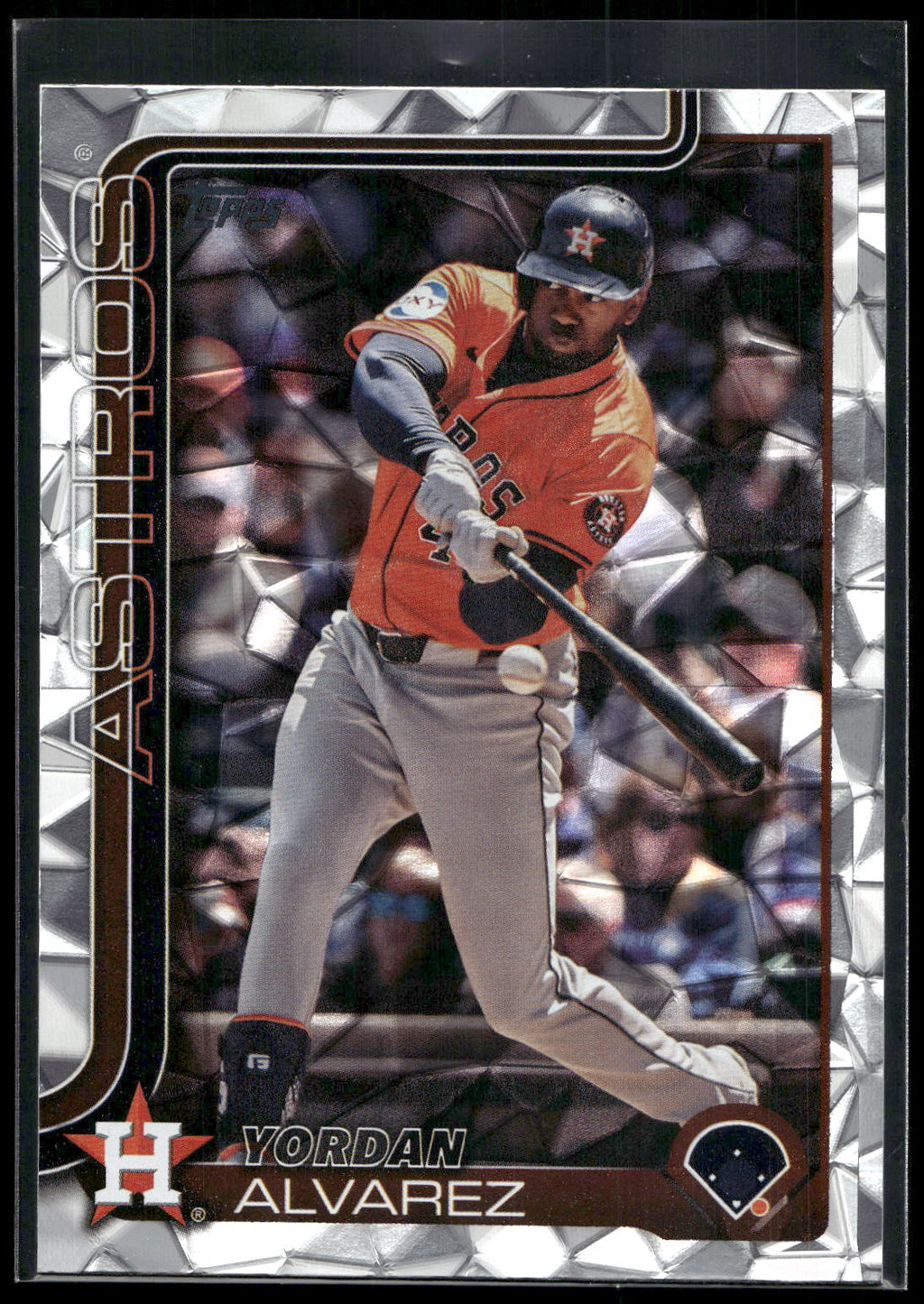 2025 Topps #244 Yordan Alvarez Diamante Foil