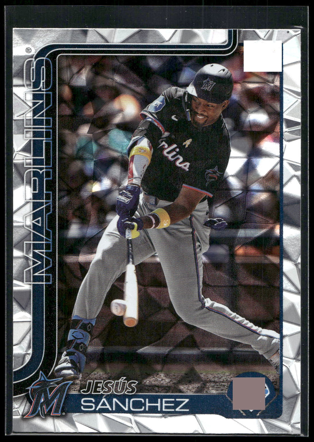 2025 Topps #157 Jesús Sánchez Diamante Foil