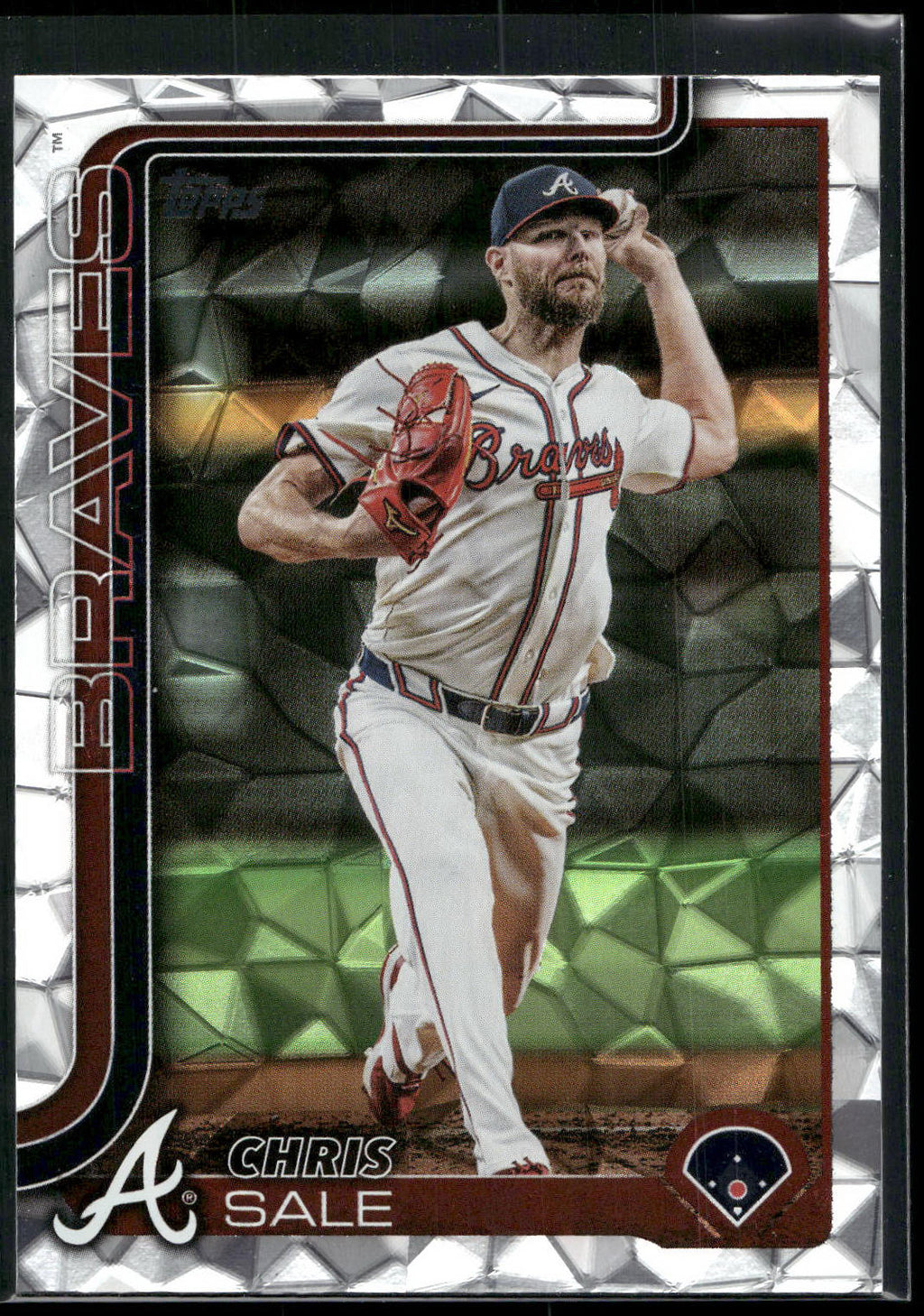 2025 Topps #316 Chris Sale Diamante Foil