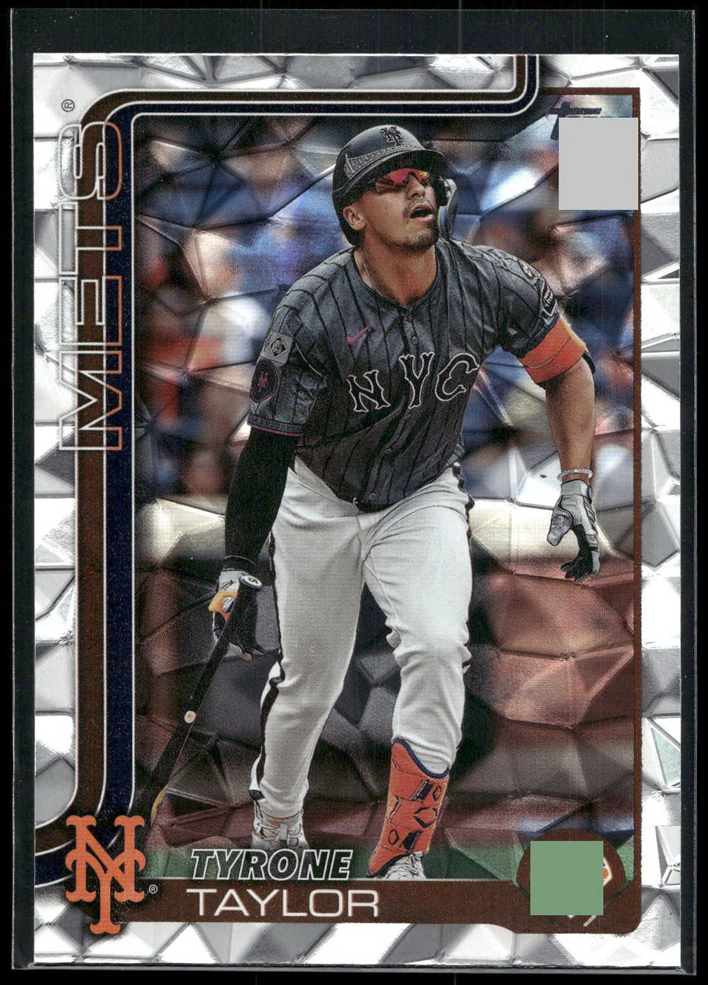 2025 Topps #225 Tyrone Taylor Diamante Foil