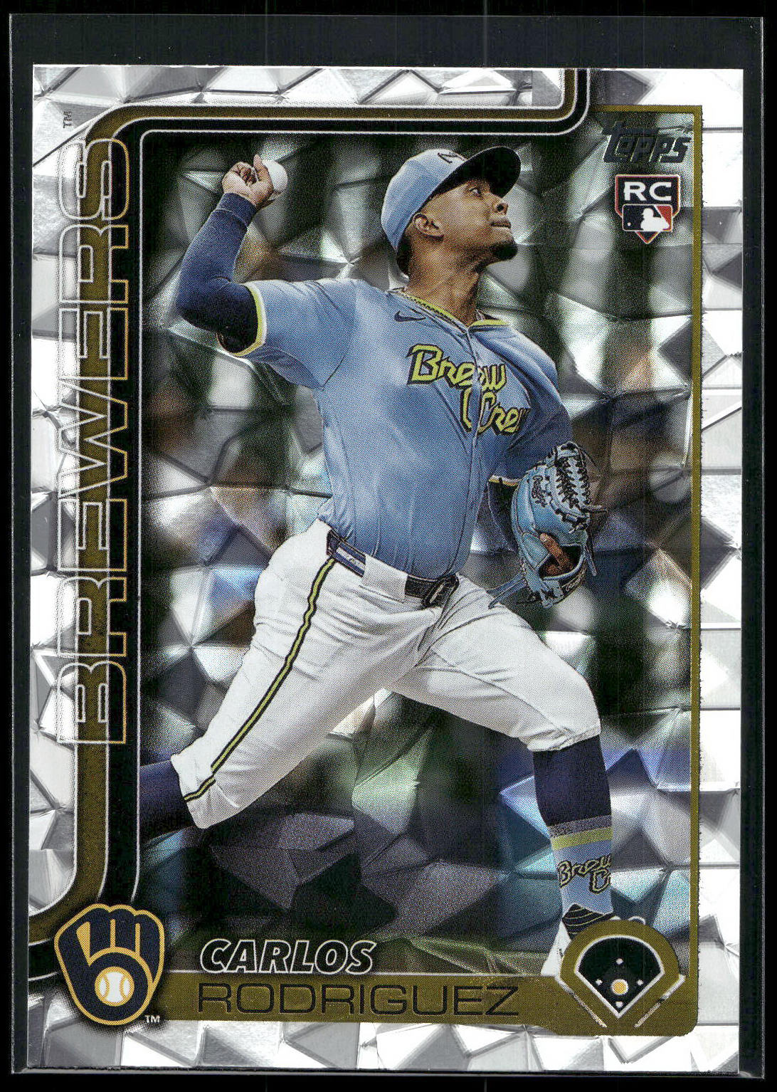 2025 Topps #16 Carlos Rodriguez Diamante Foil