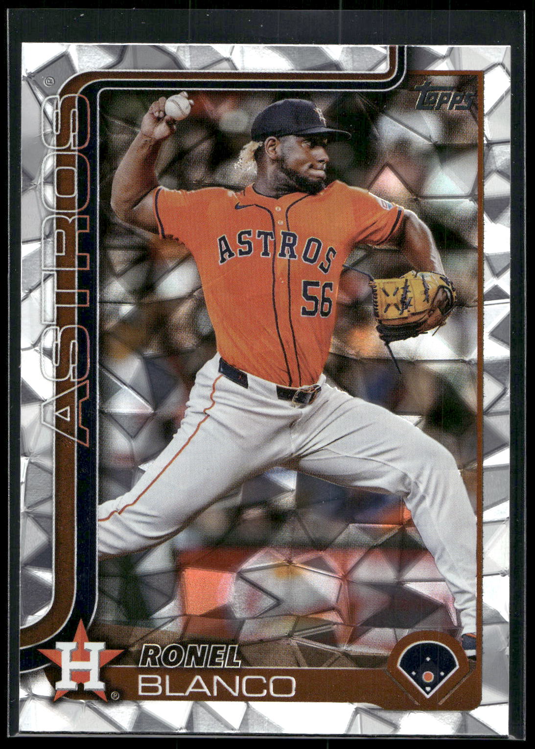 2025 Topps #341 Ronel Blanco Diamante Foil