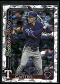 2025 Topps #288 Evan Carter Diamante Foil