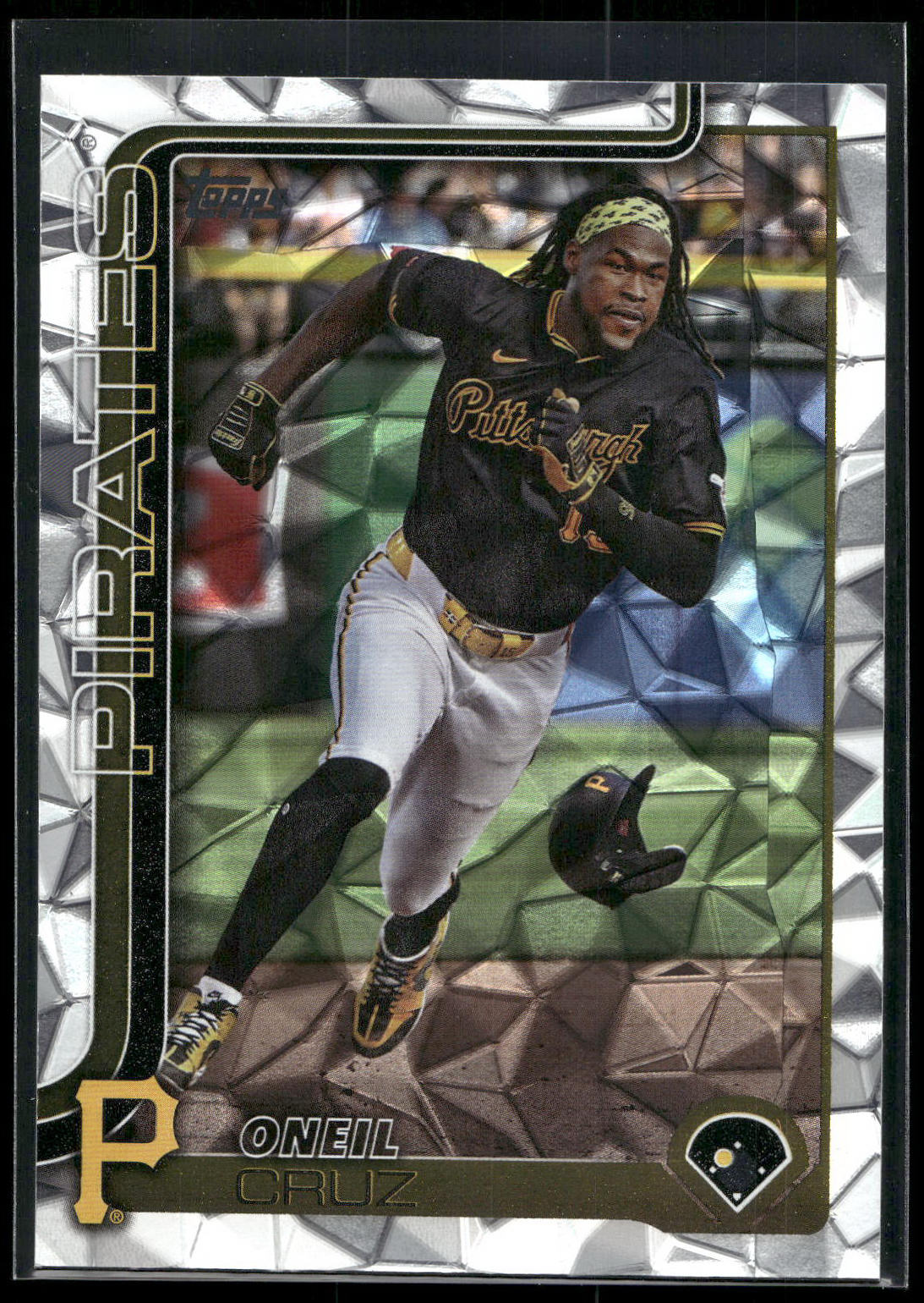 2025 Topps #284 Oneil Cruz Diamante Foil