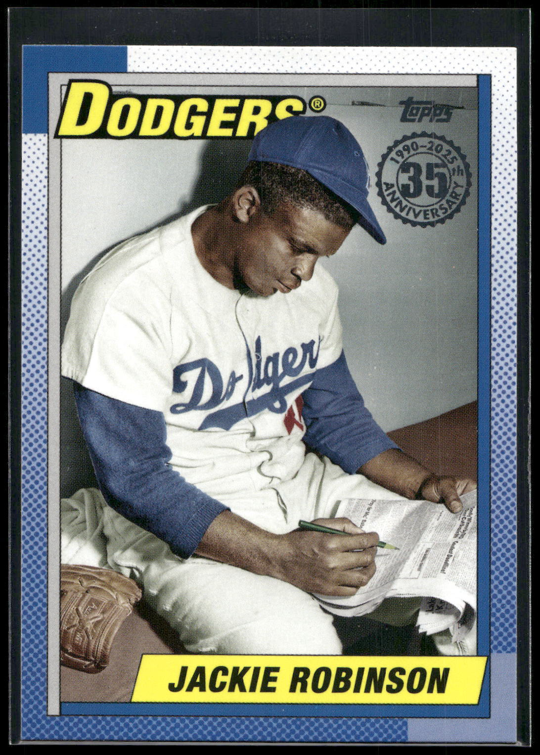 2025 Topps #T90-11 Jackie Robinson