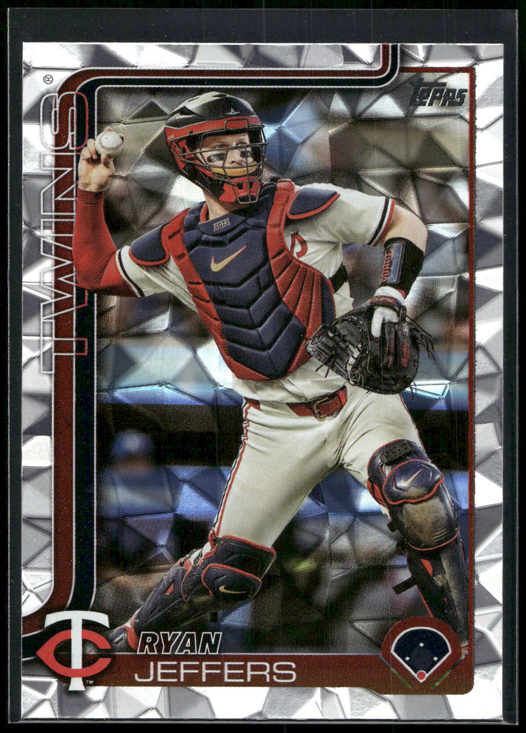 2025 Topps #339 Ryan Jeffers Diamante Foil