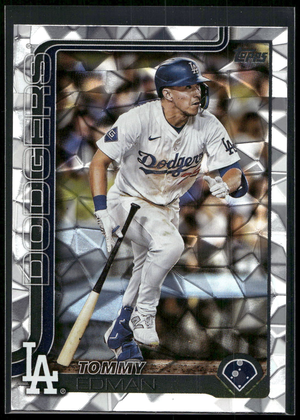 2025 Topps #214 Tommy Edman Diamante Foil