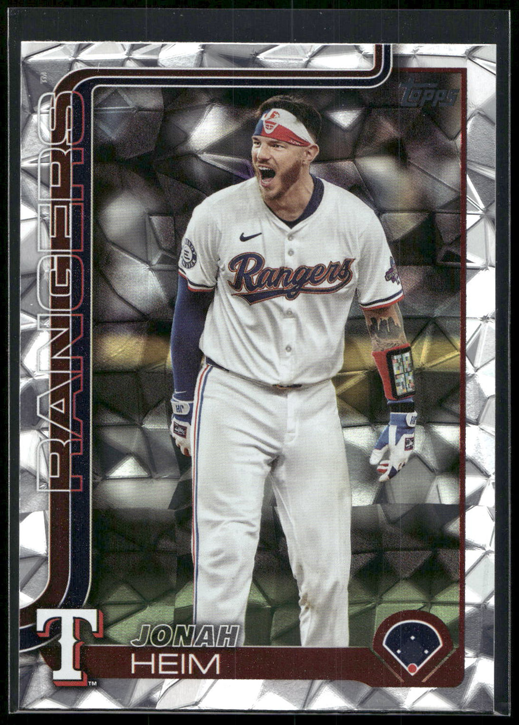 2025 Topps #51 Jonah Heim Diamante Foil