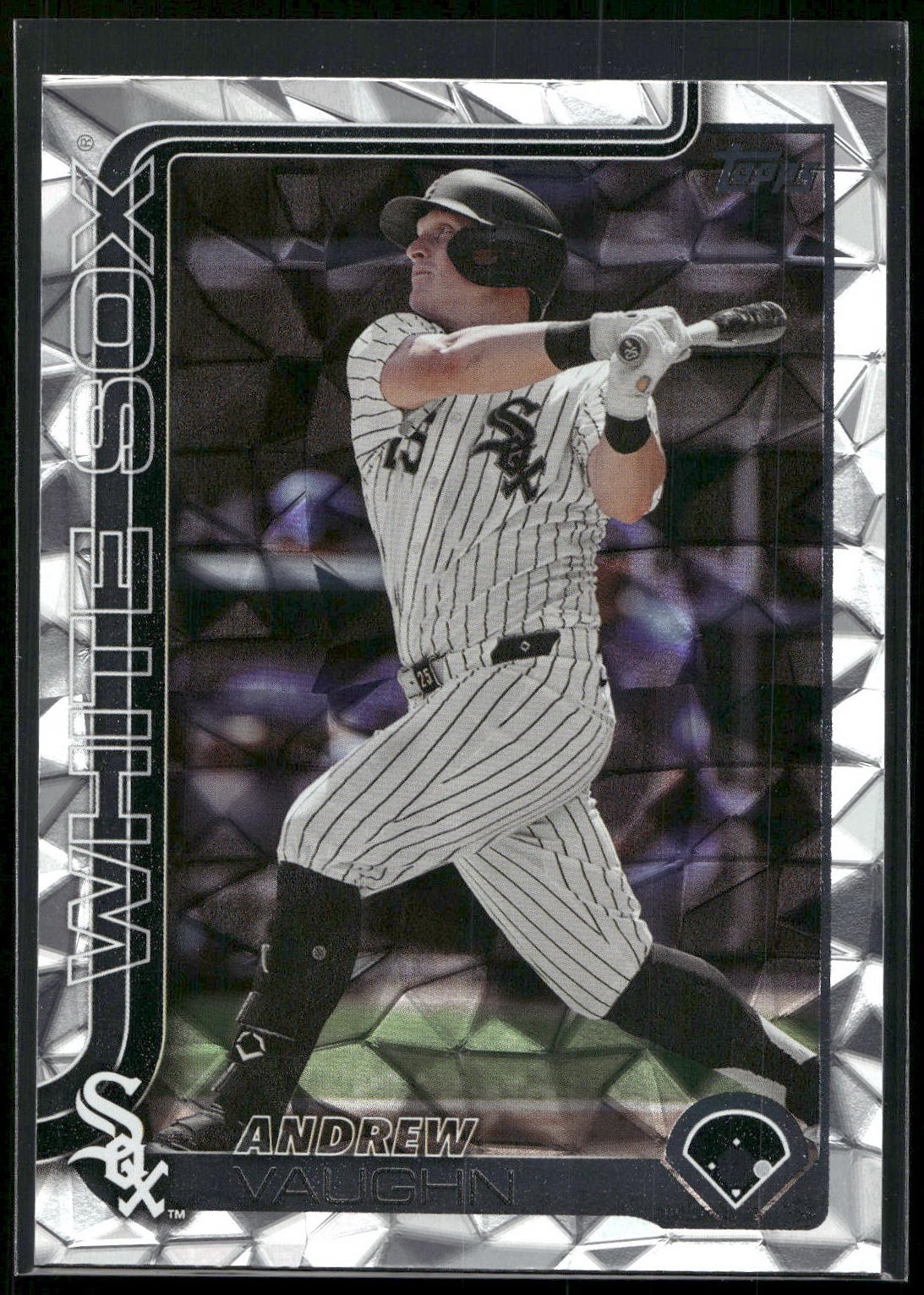 2025 Topps #121 Andrew Vaughn Diamante Foil