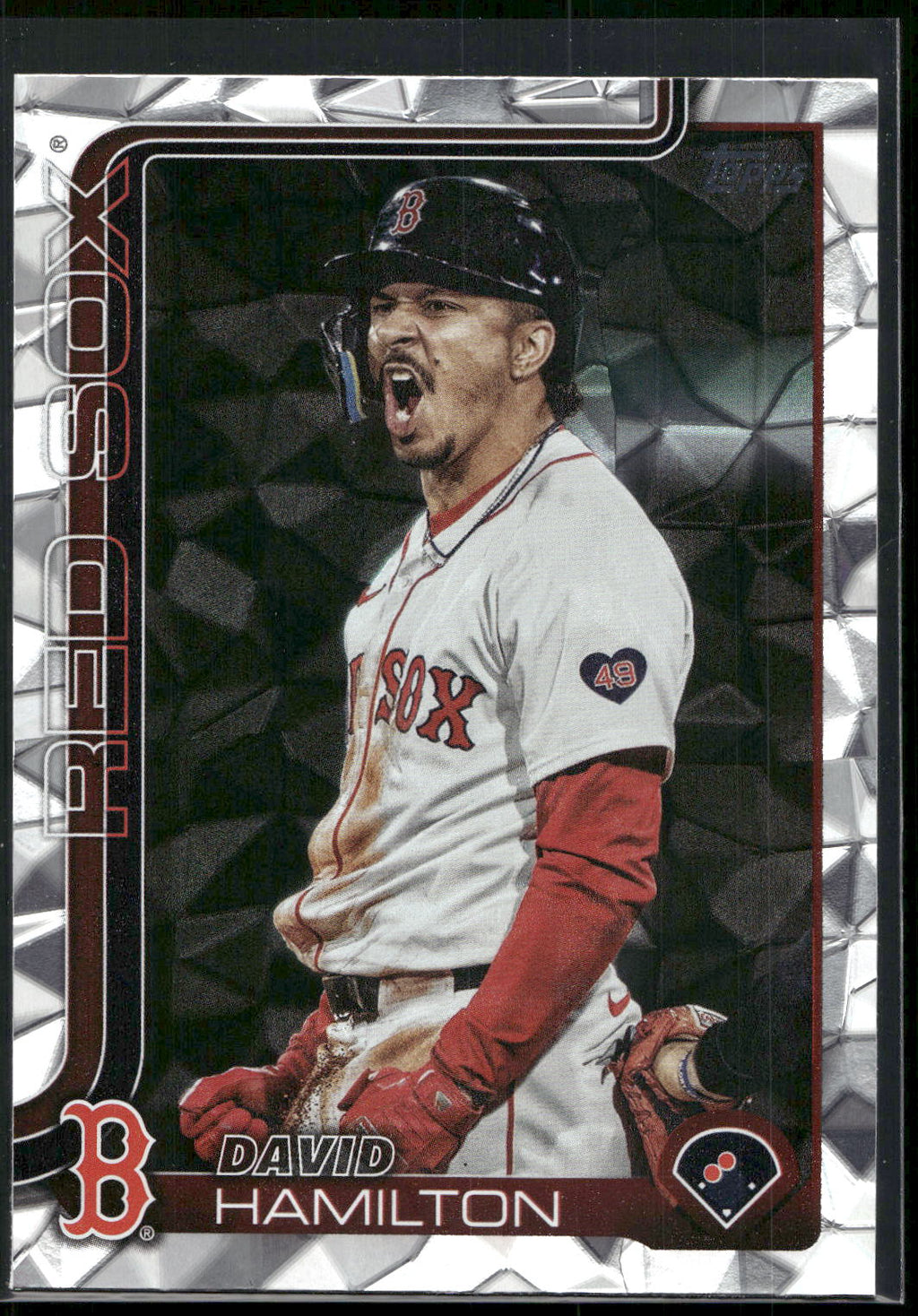 2025 Topps #199 David Hamilton Diamante Foil