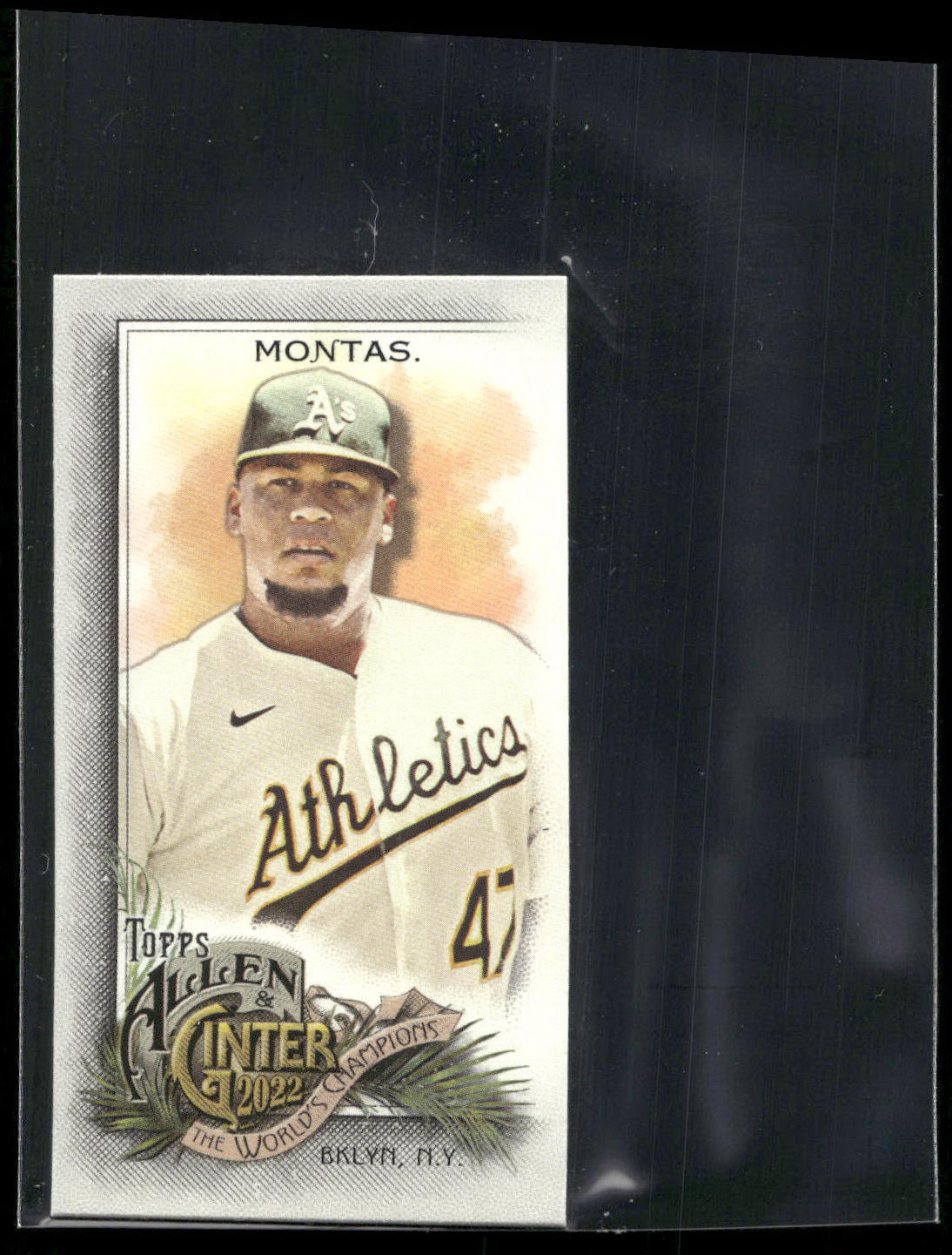 2022 Topps Allen & Ginter #303 Frankie Montas Mini