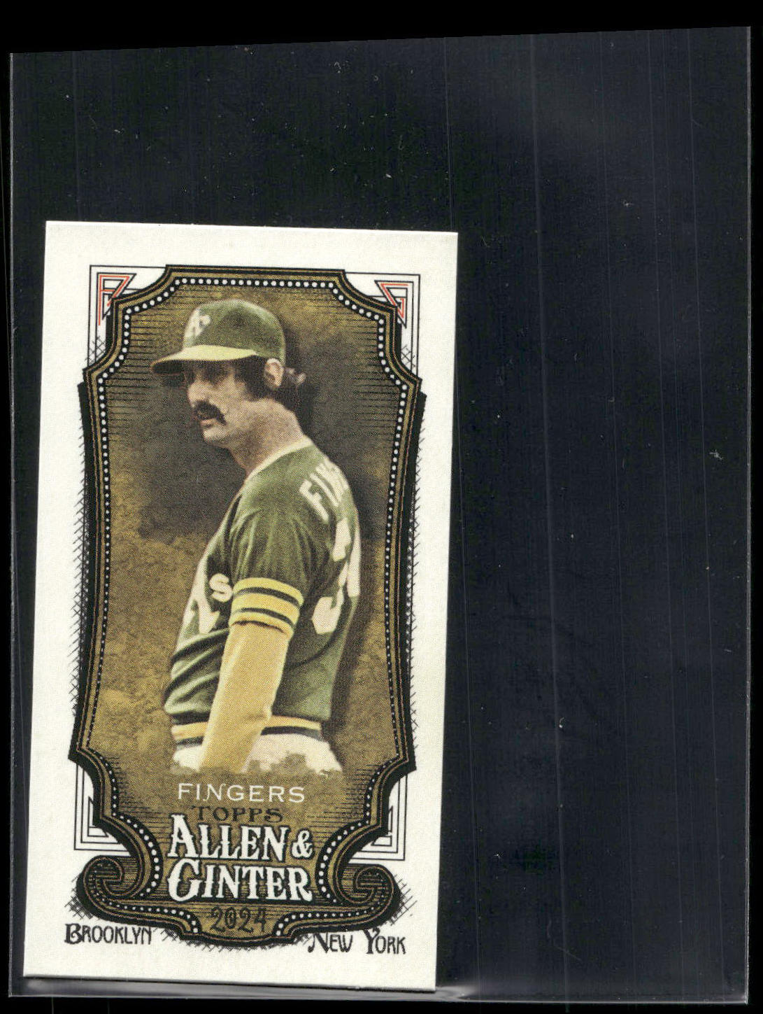 2024 Topps Allen & Ginter #327 Rollie Fingers Mini
