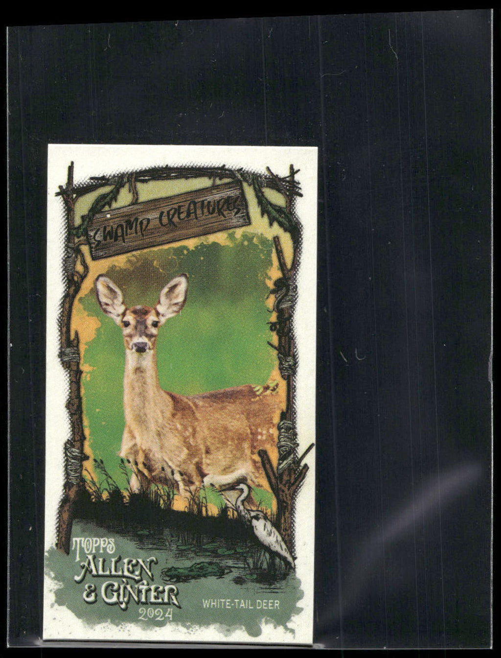 2024 Topps Allen & Ginter #SC-26 White-tail Deer Mini Swamp Creatures