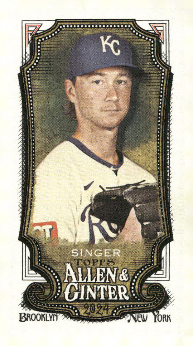 2024 Topps Allen & Ginter #324 Brady Singer Mini
