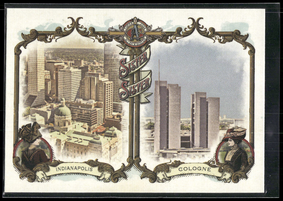 2024 Topps Allen & Ginter #SS-9 Indianapolis / Cologne Sister Sister