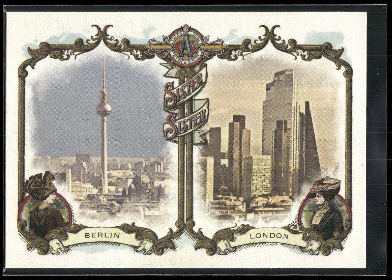 2024 Topps Allen & Ginter #SS-5 Berlin / London Sister Sister